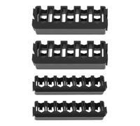 OTOTEC Juego de 4 Portabrocas Compatible con DeWalt. Capacidad para 14 Brocas de 1" Y 10 Brocas de 2". Organizador de Brocas de Plástico.