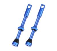 OTOTEC Pack de 2 Válvulas Tubeless Azules 60 mm de Aleación de Aluminio Compatible con Peaty's Compatible con Muc-Off