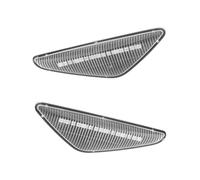 OTOTEC Paquete de 2 Luces Laterales de Posición led Lente Transparente 63136920685 63136920686 Compatible con BMW E46 Coupé 2003 2007