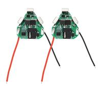 OTOTEC Paquete de 2 Placas de Protección BMS 3S 12V para Batería li-Ion con 2 mosfet Compatible con 18650