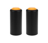 OTOTEC Paquete de 2 Tapa de Batería de Micrófono Naranja a Rosca Tapa de Batería de Micrófono Naranja a Rosca 65BA8451 Compatible con Shure SLX2 PGX2 PGX4