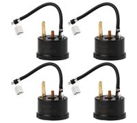 OTOTEC Protector de Sobrecarga Térmica para Refrigerador 1/5 hp 150 w Paquete de 4 Compatible con Compresores 1/5 hp Reinicio Automático