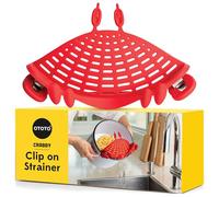 OTOTO - Colador de fideos para utensilios de cocina, utensilios para el hogar, utensilios de cocina, colador de alimentos, colador de espaguetis, utensilios de cocina divertidos (cangrejo)