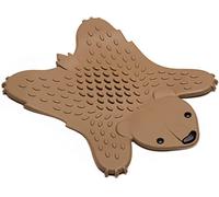 OTOTO Grizzly Bear Trivet for Kitchen Counter - Hot Pot Holder Trivet for Table - BPA Free Hot Pads for Kitchen Counter - Heat Resistant Silicone Trivet, Hot Plate Mat for Pots, Pans, Hot Dishes