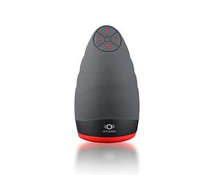 OTOUCH Masturbador Chiven2 - Masturbador automático para hombres - Juguetes sexuales para hombres - 6 modos de vibración - Estimulación oral - Impermeable - Función de calentamiento - Negro/Rojo