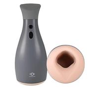 OTOUCH Ninja2 Masturbador - Masturbador automático para hombres con 7 modos de vibración - juguetes eróticos para adultos - juguetes sexuales a prueba de salpicaduras y silenciosos - Gris