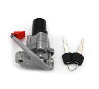 OTOZUM Interruptor de Encendido Compatible con Yamaha XVS650AT DragStar Silverado 2003 2005-2011 2013 Interruptor De Bloqueo De Dirección Y Llave 4TR-82501-01