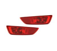 OTOZUM Parachoques De Reflector Compatible Con Volvo Para XC60 2008 2009 2010 2011 2012 2013, Parachoques Trasero, Reflector, Luz Trasera, Cubierta 30763323 30763322(2pcs)
