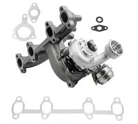 OTOZUM Turbocompresor Compatible con Seat para Toledo MK II 2000 2001 2002 2003 2004 150 CV (PS) 110 KW 1.9 TDI ARL Motor 03G253016R 038253016G, 038253016GV, Turbocompresor Motor Turbocompresor