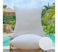 OTPIPCS Juego de 2 rellenos de cojín para exteriores, 60 x 60 pulgadas, cuadrados, grandes, para muebles de patio, porche, sofá, otoño, 24 x 24 pulgadas, cojines decorativos, impermeables, color