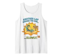 Otra Vuelta Alrededor del Sol Lentamente Cumpleaños Modo Caja Tortuga Camiseta sin Mangas