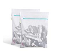 OTraki 2 Piezas Bolsa Lavadora Grande 40×50cm, Bolsa Lavadora Ropa Delicada Laundry Bag Bolsas de Malla con Cremallera para Suéteres, Camisas, Ropa Interior, Calcetines, Juguetes de Peluche
