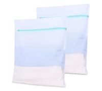 OTraki 2CPS Bolsa Grande para Lavadora 40x50 cm, Bolsa Ropa Suciacon Cremallera Oculta, Bolsas para la Colada Reutilizable, Bolsas Lavadora para Ropa, Abrigos, Camisa