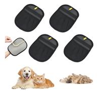 OTraki 4 Piezas Quita Pelos Mascota Guante Quitapelos, Guante Quita Pelo Gato Electrostáticos Guante Quitapelos Mascotas, Engrosado Resistente Al Desgaste, Reutilizables Para Mascotas