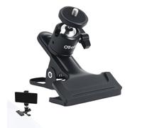 OTraki Abrazadera con Cabeza Esférica para Trípode, Rotación de 360 Grados Abrazadera Resorte con Cabeza Esférica de Tornillo de 1/4'', Soporte para Flash Reflector para Studio Backdrops, Photo Paper