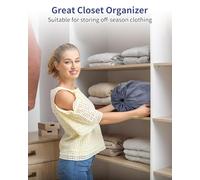 OTraki Bolsa de Lavanderia 2 pcs Bolsa de Sucia Viaje Plegable y Portátil Bolsa de Colada con Cordón Organizador Ropa Sucia Cesto de Ropa Sucia para Hogar Viaje Dormitorio 50 x 60cm Gris