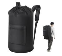 OTraki Bolsa De Lavandería Tipo Mochila 81 × 41 Cm, Mochila De Lavandería Con Correas De Hombro Ajustables Bolsa Grande Almacenamiento, Bolsa De Ropa Sucia Plegable Para Hogares, Dormitorios