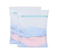 OTraki Bolsa Grande para Lavadora 30x40 cm, Bolsa Ropa Suciacon Cremallera Oculta, Bolsas para la Colada Reutilizable, Bolsas Lavadora para Ropa, Abrigos, Camisa