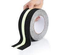 OTraki Cinta Luminosa Autoadhesiva 50mm x 10m, Cinta Reflectante Adhesiva Tiras Antideslizantes Escaleras, Antideslizante Suelos Cinta Etiqueta De Seguridad Para Escaleras, Paredes