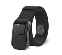 OTraki Cinturón Táctico Hombre, Cinturón de Trabajo 3,8cm, Cinturones Hombre Elástico con Equipado con Hebilla Automática de Aleación Ligera, Adecuado para actividades cotidianas y al aire libre