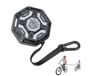 OTraki - Cuerda de Remolque Universal para Bicicleta con Hebilla de Bloqueo, Cuerda de Remolque para Bicicleta Infantil de 2,5 m, Capacidad de tracción de 120 kg, diseño Plano
