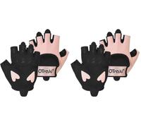 OTraki Guantes Gimnasio Mujer, Guantes Crossfit Mujer Fitness Transpirables Deportivos con Protección Acolchada de Silicona para Levantamiento de Pesas, Ciclismo, Ejercicio, Escalada y Remo