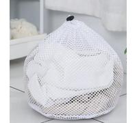 OTraki Juego de 2 Bolsas de Malla para Lavadora,50 X 60 cm Bolsa Para Ropa Sucia,Bolsa de Malla Reutilizable,Bolsa con Pinzas Y CordóN de Cierre, Para Lavar Zapatos Lavadora Ideal