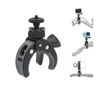 OTraki Soporte Cámara para Bicicleta y Moto, Soporte de Manillar Giratorio con Rotación 360° Universal Cámara Accesorios para Teléfono Móvil y Trípode Compatible GoPro Hero, Insta360 One X2, dji Osmo
