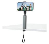 OTraki Soporte Movil Mesa Soporte para Teléfono De Avión con Rotación De 360 Grados, Soporte para Teléfono De Viaje Manos Libres, Phone Stand Equipado con Un Cordón para Viaje, Escritorio En Casa