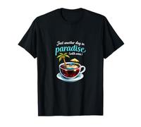 Otro día en el paraíso con Humor vinícola Camiseta