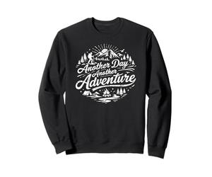 Otro día Otra Aventura Senderismo Camping Diseño al Aire Libre Sudadera