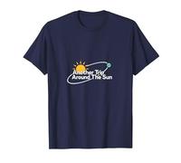 Otro Viaje Alrededor del Sol Regalo de cumpleaños para Hombres Camiseta, Hombre, Azul Marino, XXL