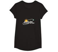 Otro Viaje Alrededor del Sol Regalo de cumpleaños para Hombres Camiseta, Niñas, Negro, Pequeña