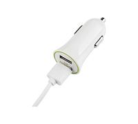 Otros accesorios compatibles movitel dual car charger 2x usb-a 3 100ma