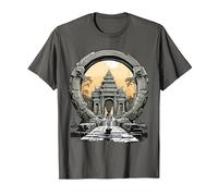 Otros misterios Antiguos Angkor Wat Stargate Portal Camiseta, Hombre, Asfalto, 5XL