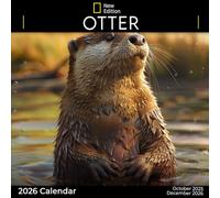 Otter Calendar 2026: A Year of Playful and Clever Otters in the Wild | Kalender Calendario Calendrier
