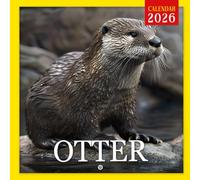 Otter Calendar 2026: A Year of Playful and Clever Otters in the Wild | Kalender Calendario Calendrier