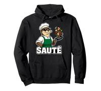 Otter Chef Salteado Cocinando Gráfico Animal Sudadera con Capucha