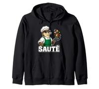 Otter Chef Salteado Cocinando Gráfico Animal Sudadera con Capucha