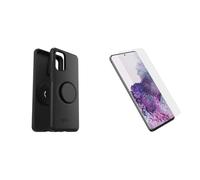 Otter + Pop Symmetry Samsung Galaxy S20+ - Black with Premium Glass Screen Protector