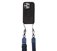 OtterBox 2-in-1 Crossbody Strap para teléfono, cordón Ajustable, cordón Adicional para Colgar Llaves y Auriculares, Compatible con la mayoría de Fundas de teléfono OtterBox, Azul