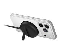OtterBox Almohadilla de Carga inalámbrica de 25 W, Color Negro, Compatible con MagSafe y Qi2, Almohadilla de Carga inalámbrica compacta con Soporte