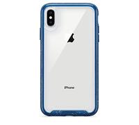 OtterBox - Carcasa Transparente con Borde de Agarre de Colores para iPhone XS MAX, Color Rosa Claro