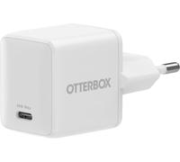 OtterBox Cargador de Pared Standard EU 45W USB-C, Blanco | Cargador de pared 45W USB-C PD GaN, carga rápida para Smartphones y Tablets, resistente a caídas, Rugerizado, Ultra Duradero