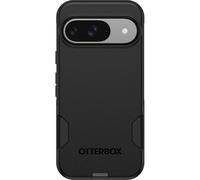 OtterBox Clydesdale Commuter Series - Funda Negra, Ultra Elegante, Compatible con Carga inalámbrica, Bordes elevados para Proteger la cámara y la Pantalla