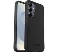Otterbox Commuter Funda para Samsung Galaxy S25+, Resistente a Golpes y caídas, Rugerizada, Protectora, Testada 3X estándares Militares anticaídas, Negro