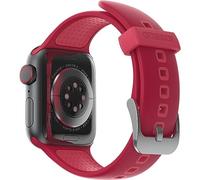 Correa de Reloj OtterBox para Apple Watch Series 10/9/8/7/6/SE 2.ª gen/SE 1.ª gen/5/4-40mm/41mm/42mm, Correa de Silicona de Tacto Suave y Resistente al Desgaste para Apple Watch, Rojo