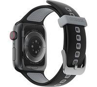 Otterbox Correa de Reloj Apple Watch Series 9/8/7/6/SE 2.ª Gen/SE 1.ª gen/5/4/3-45mm/44mm/42mm, Correa de Silicona de Tacto Suave y Resistente al Desgaste para Apple Watch, Autobahn Black