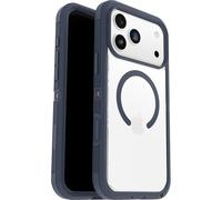 Otterbox Defender Series Pro XT Clear MagSafe Funda para iPhone 17 Pro MAX, Resistente a Golpes y caídas, Ultra-Rugerizada, Testada 7X con estándares Militares anticaídas, Transparente/Azul