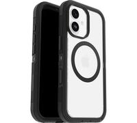 Otterbox Defender Series Pro XT Clear MagSafe Funda para iPhone 17, Resistente a Golpes y caídas, Ultra-Rugerizada, Testada 7X con estándares Militares anticaídas, Transparente/Negro, Sin Caja Retail